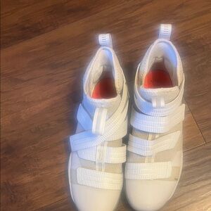 Men's White High-Top Sneakers
